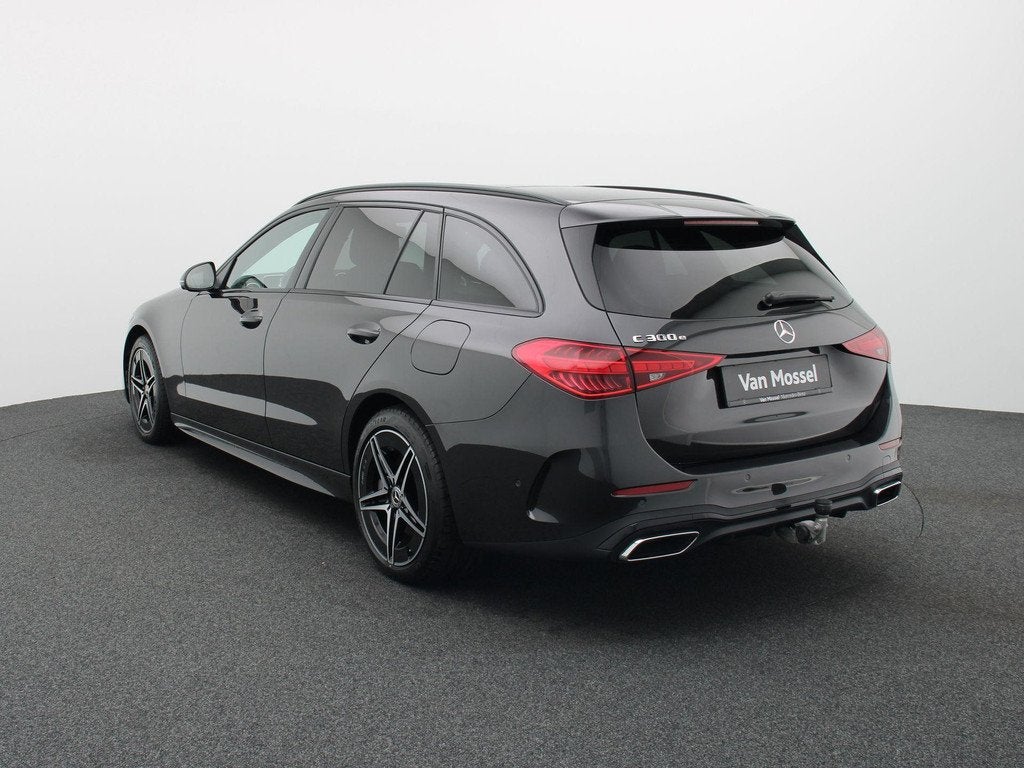Mercedes-Benz C-Klasse 300 e AMG Line Estate + PANORAMISCH D, Autos, Argent ou Gris, Achat, 1800 kg, Euro 6