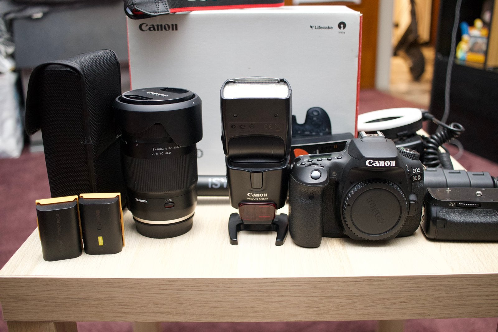 À vendre – Pack Canon EOS 90D complet – Excellent état, Ophalen of Verzenden, Zo goed als nieuw, Canon