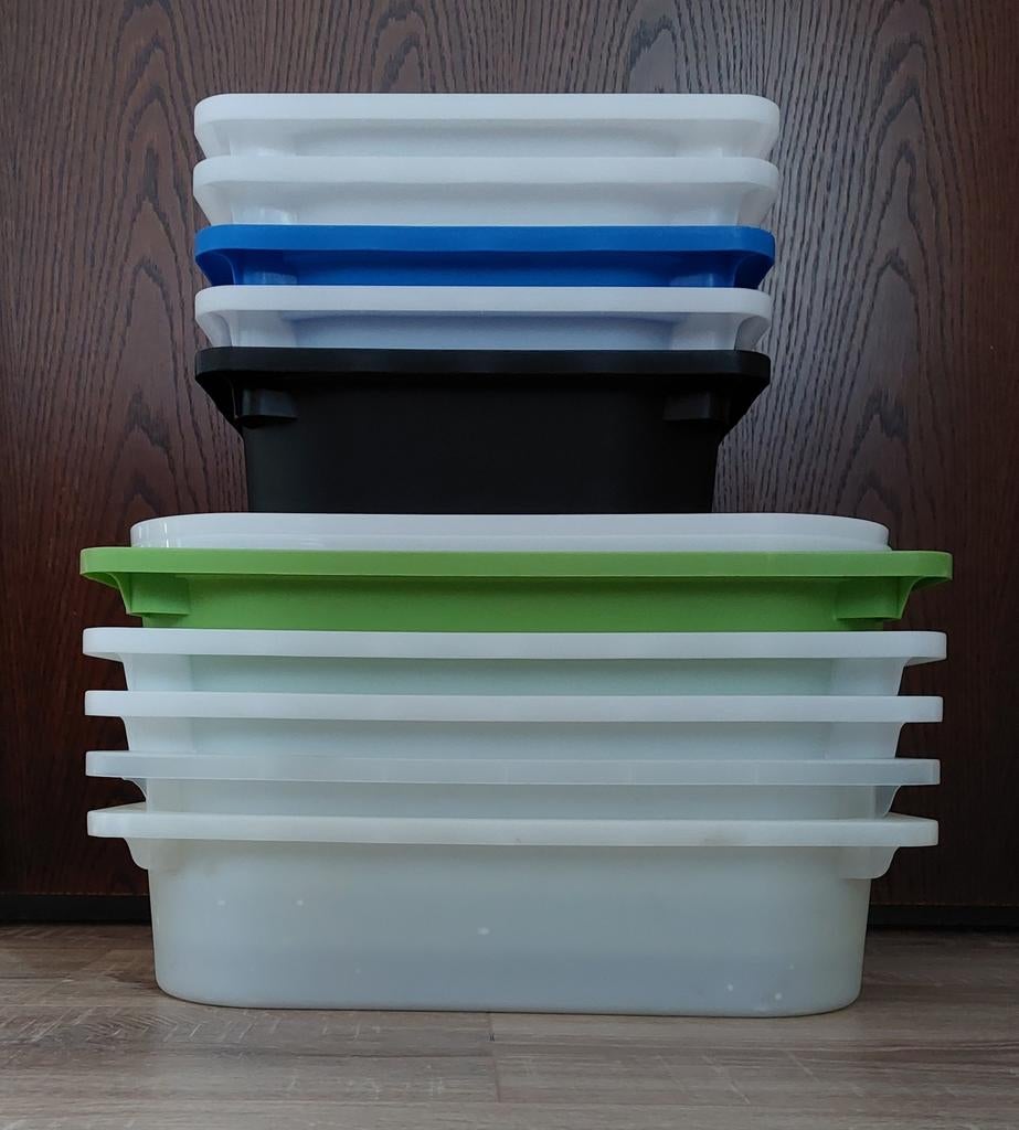 10 poubelles IKEA Trofast, Bricolage & Construction, Casiers & Boîtes, Enlèvement ou Envoi