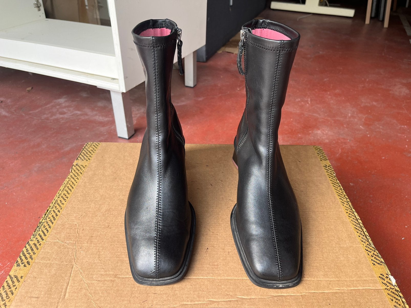 Bottines Hoff, Kleding | Dames, Schoenen, Ophalen of Verzenden, Zo goed als nieuw, Zwart