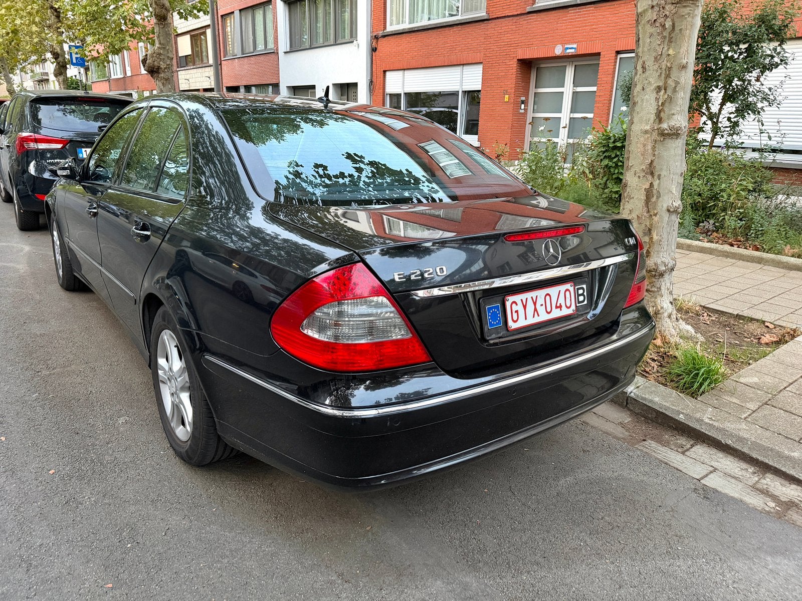 Mercedes-Benz E220 CDI Avantgarde uit 2008., Auto's, Automaat, Zwart, 5 deurs, Particulier