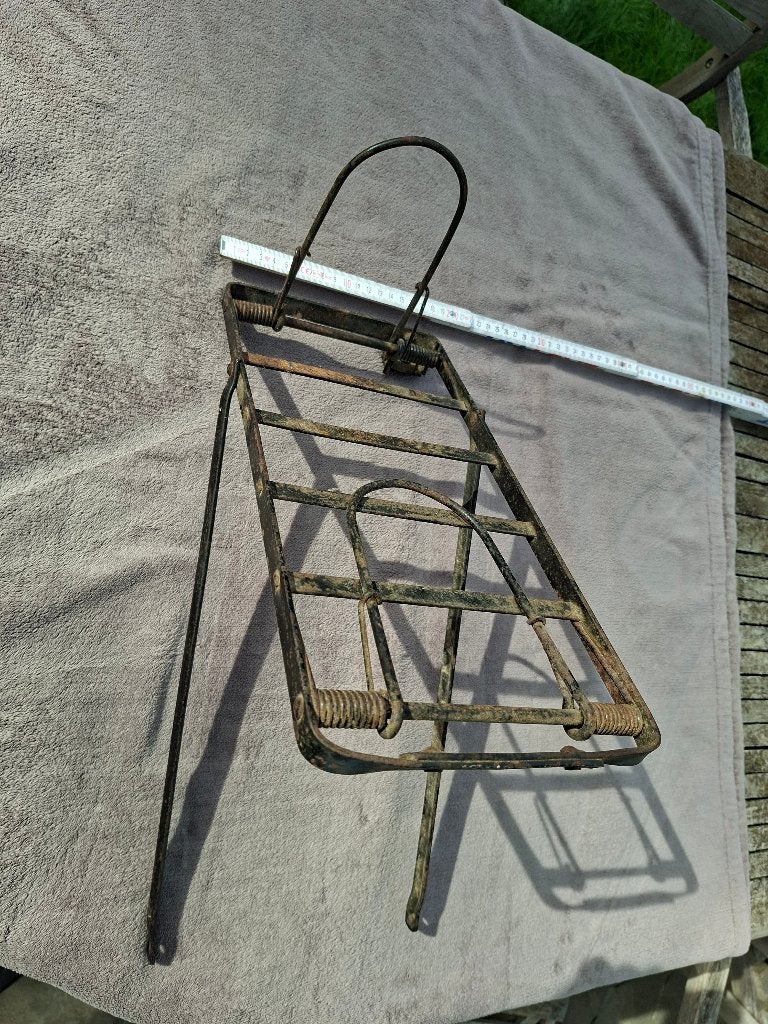 Porte-bagages moto ancienne, Enlèvement ou Envoi, Utilisé