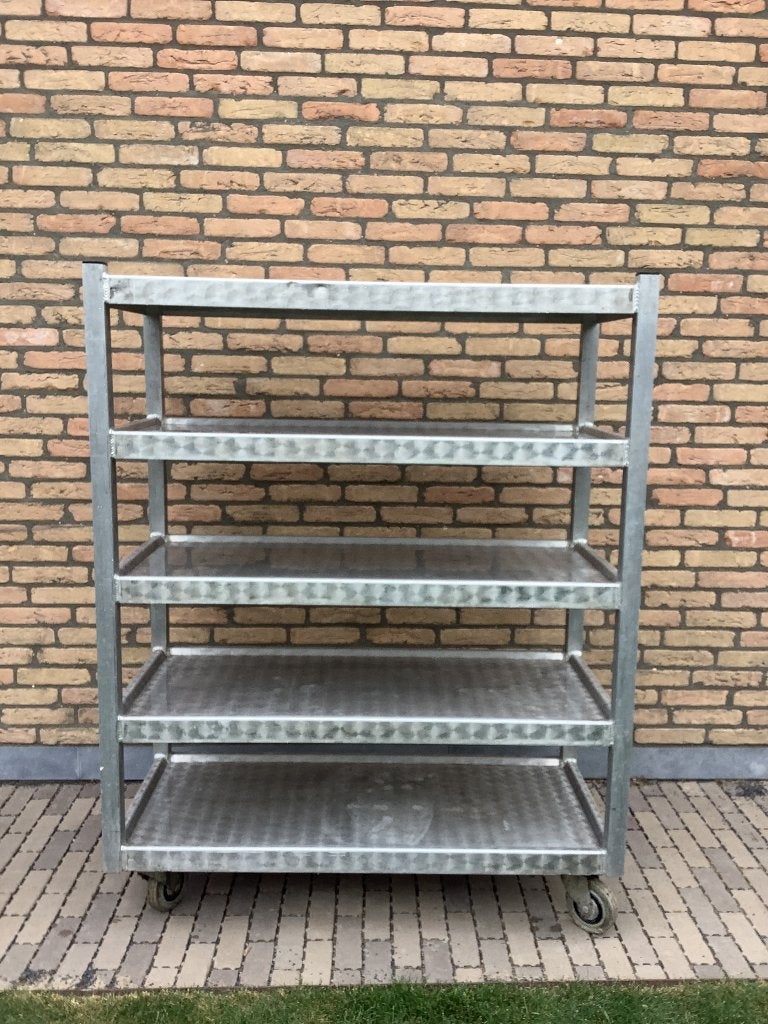 Roestvrij stalen rek ( inox), Ophalen