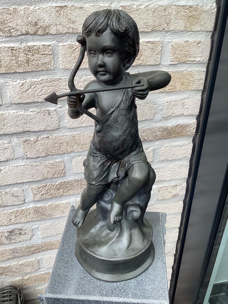 Bronzen  beeld  GERESERVEERD, Antiek en Kunst, Antiek | Brons en Koper, Ophalen
