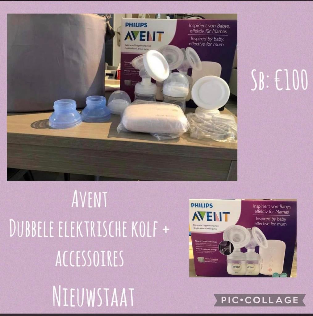 Avent dubbele elektrische kolf, Kinderen en Baby's, Ophalen, Zo goed als nieuw