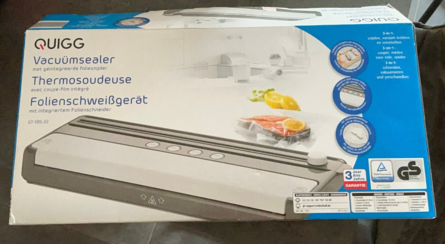 Vacuümsealer / Vacuümmachine (nieuw), Elektronische apparatuur, Overige elektronische apparatuur, Ophalen, Nieuw