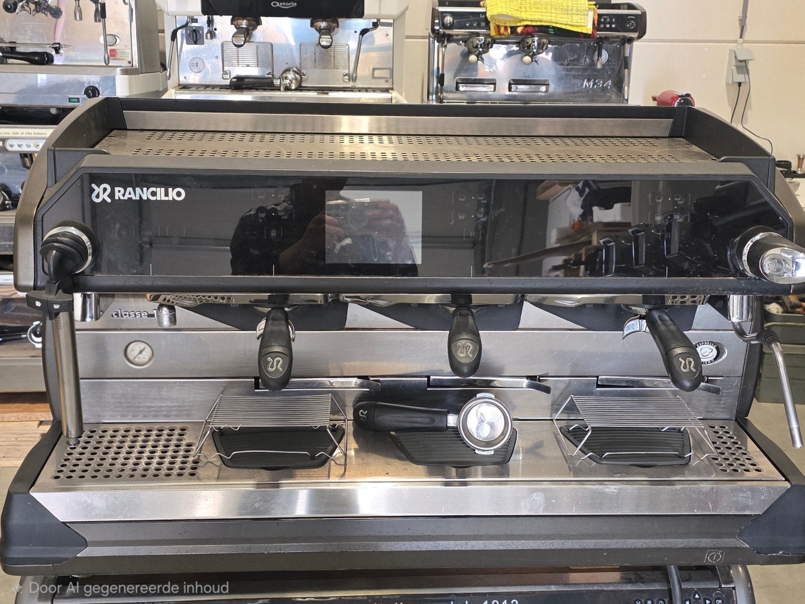 Rancilio classe 11 3groep, Ophalen, Gebruikt