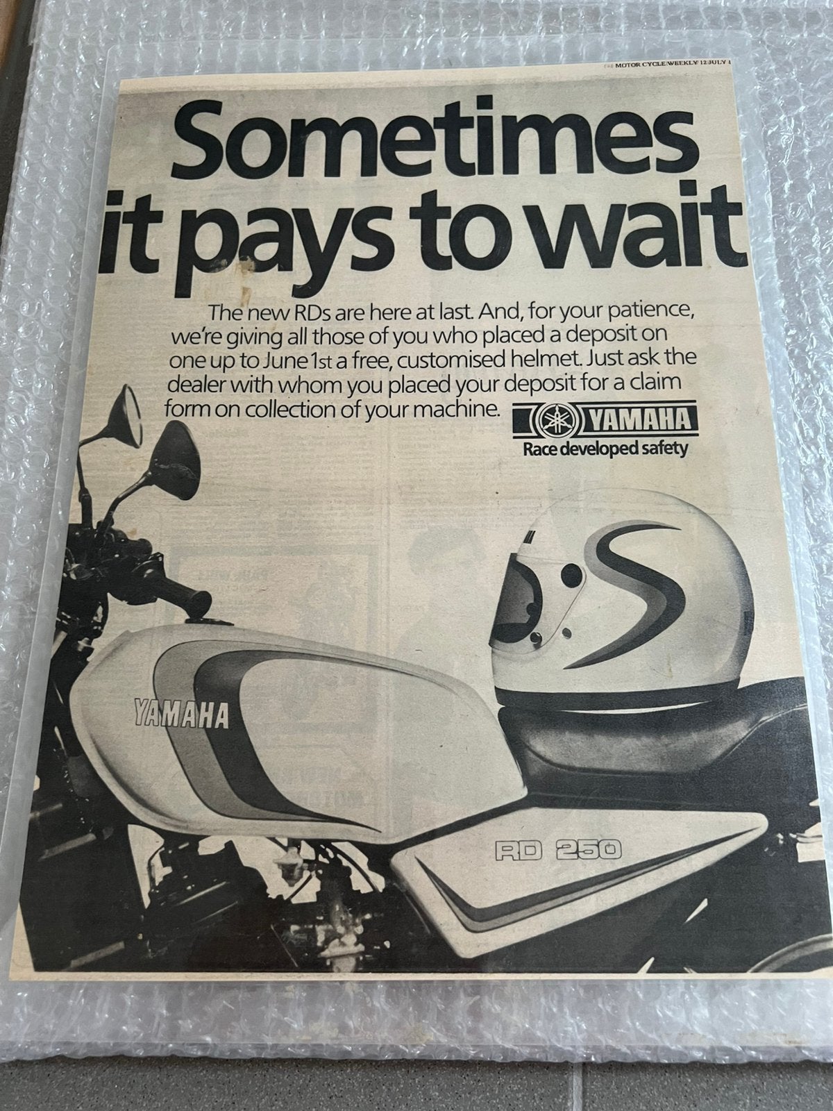Yamaha, Boeken, Motoren, Ophalen of Verzenden, Zo goed als nieuw