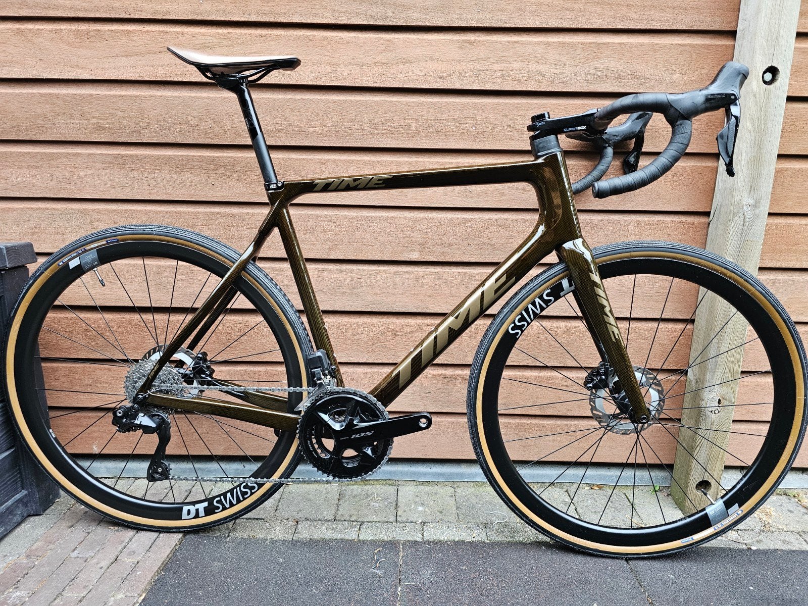 Time ADHX 105 Di2 powermeter Dt swiss carbon. Maat L, Vélos & Vélomoteurs, Vélos | Vélos de course, Carbone, Enlèvement