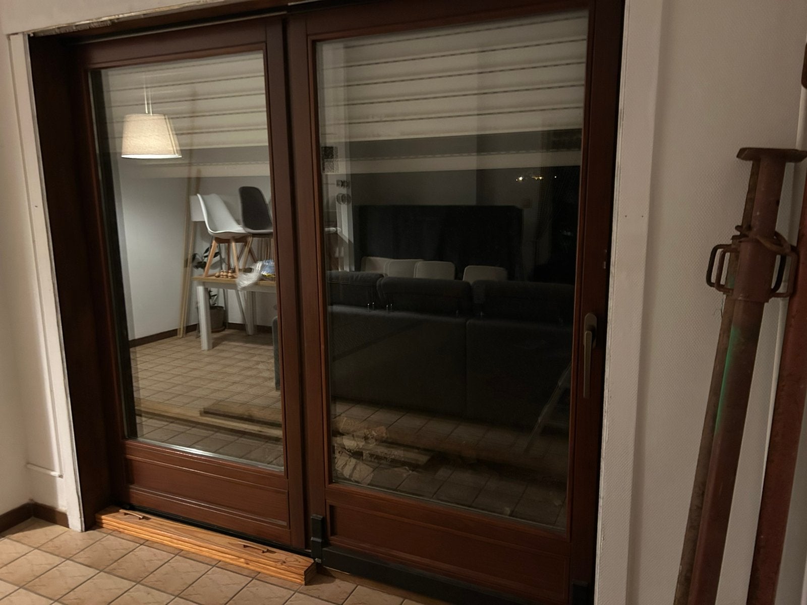 Fenêtre doubles vitrages, Enlèvement, Utilisé, Bois