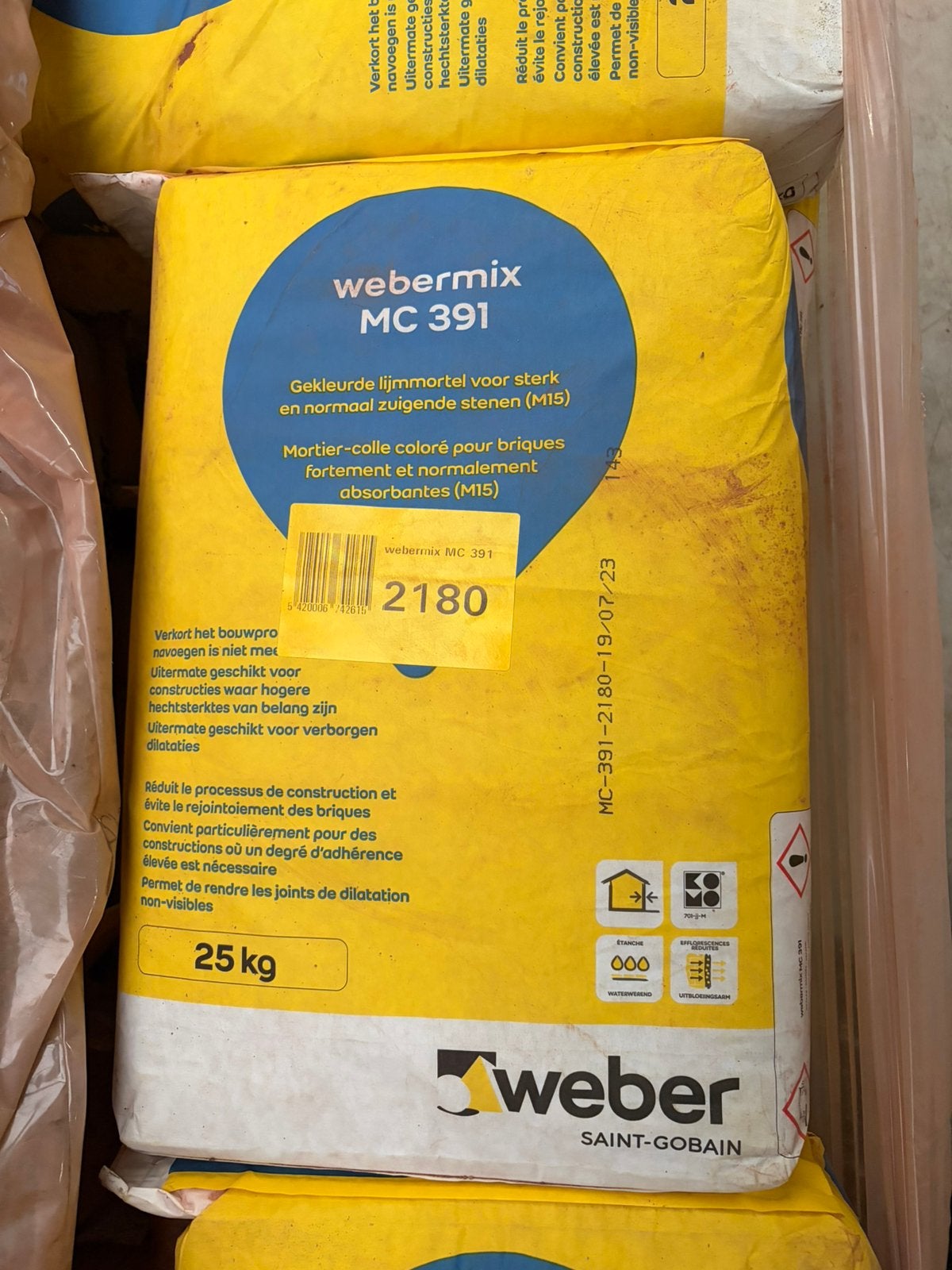 Webermix MC 391, Ophalen, Nieuw