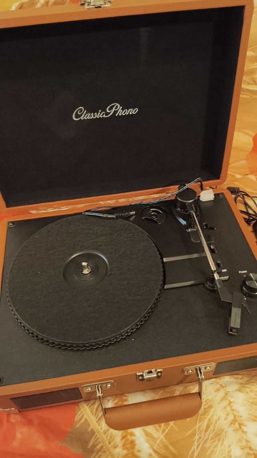 Platenspeler classic phono, Enlèvement