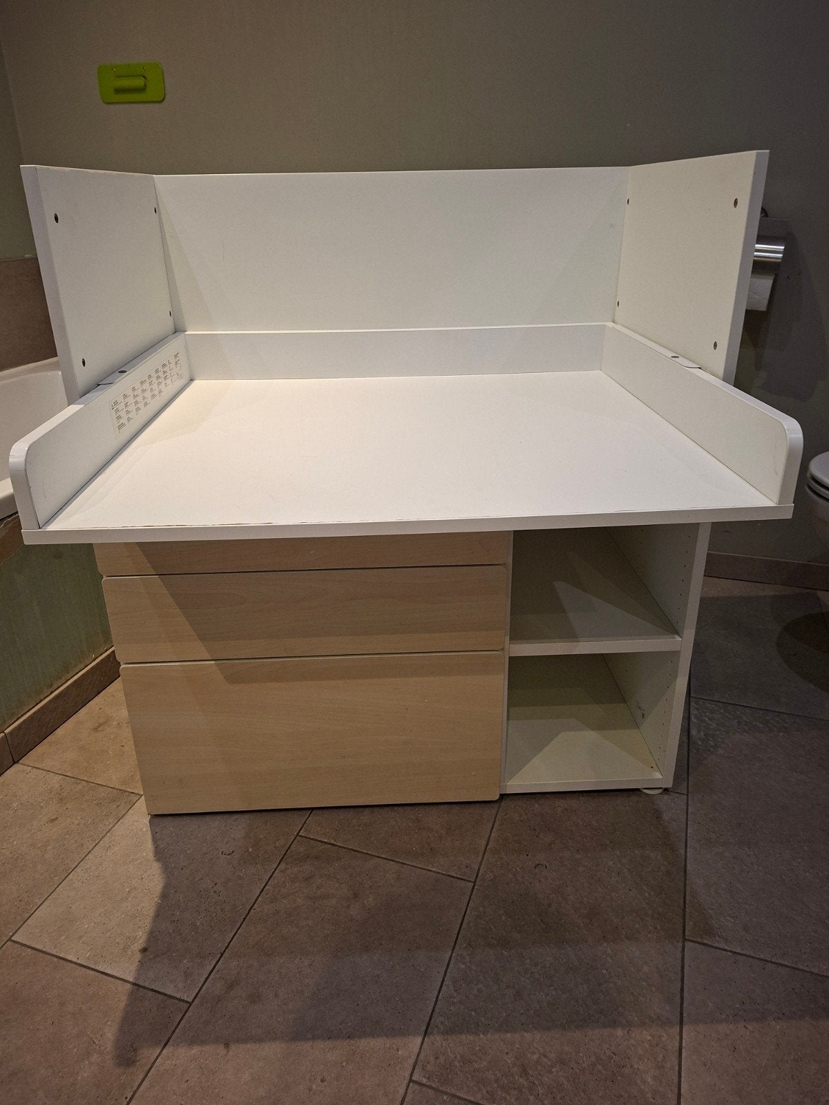 verzorging tafel/bureau, Ophalen