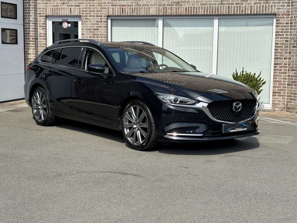 Mazda 6 2.0 SKY-G SKYCRUISE Break / Automaat / 49000km, Autos, Cuir, Entreprise, 6 sportbreak, Automatique