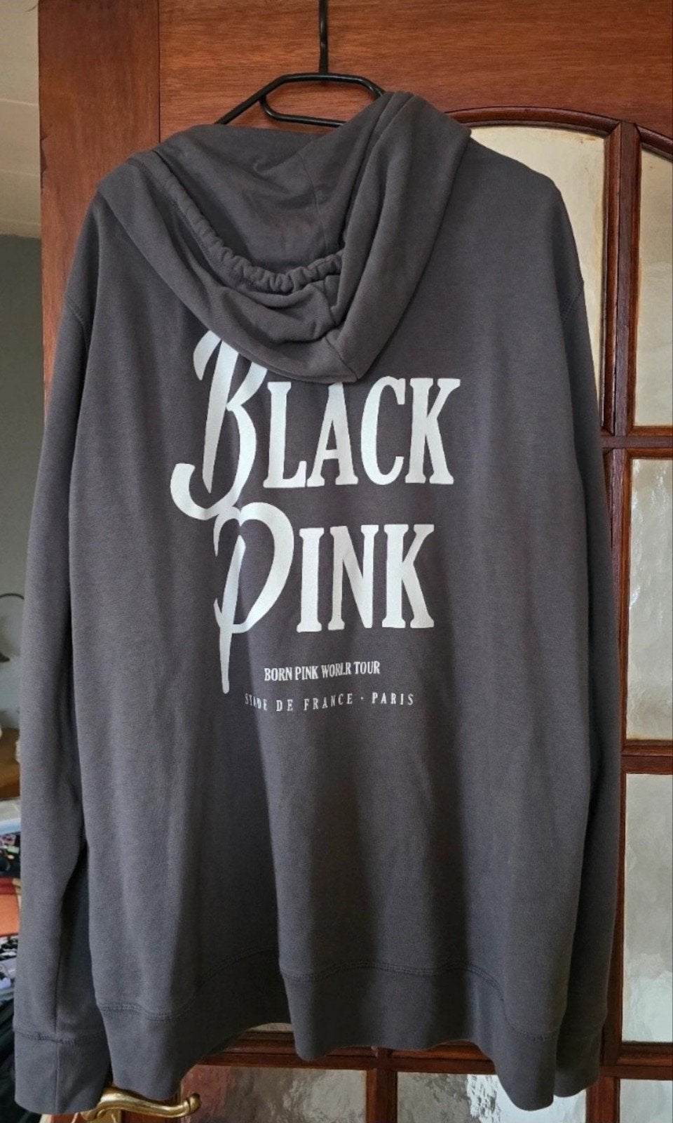 Veste Blackpink Born Pink World Tour Paris XXL, YG, Enlèvement ou Envoi, Porté, Taille 46/48 (XL) ou plus grande