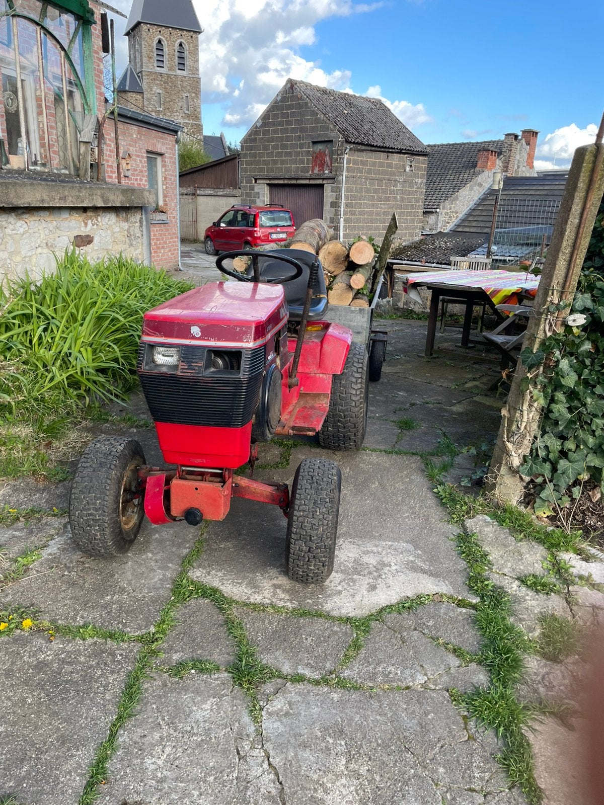 Wheel horse 416-8, Jardin & Terrasse, Tondeuses autoportées, Enlèvement, Utilisé, Vitesses