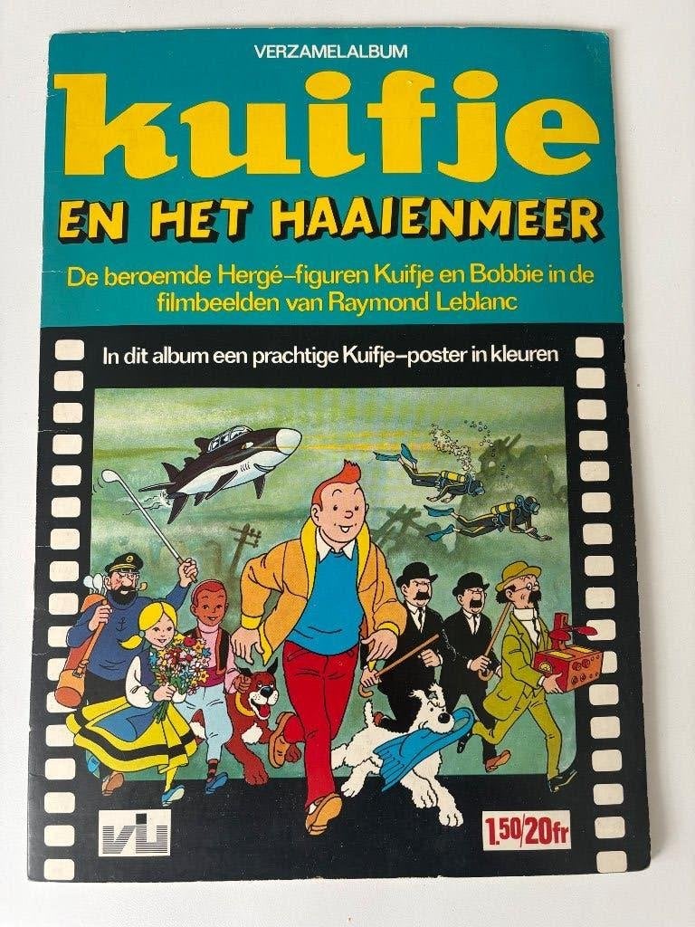 Kuifje en het haaienmeer plakboek volledig, Collections, Personnages de BD, Enlèvement ou Envoi, Tintin, Comme neuf, Livre ou Jeu