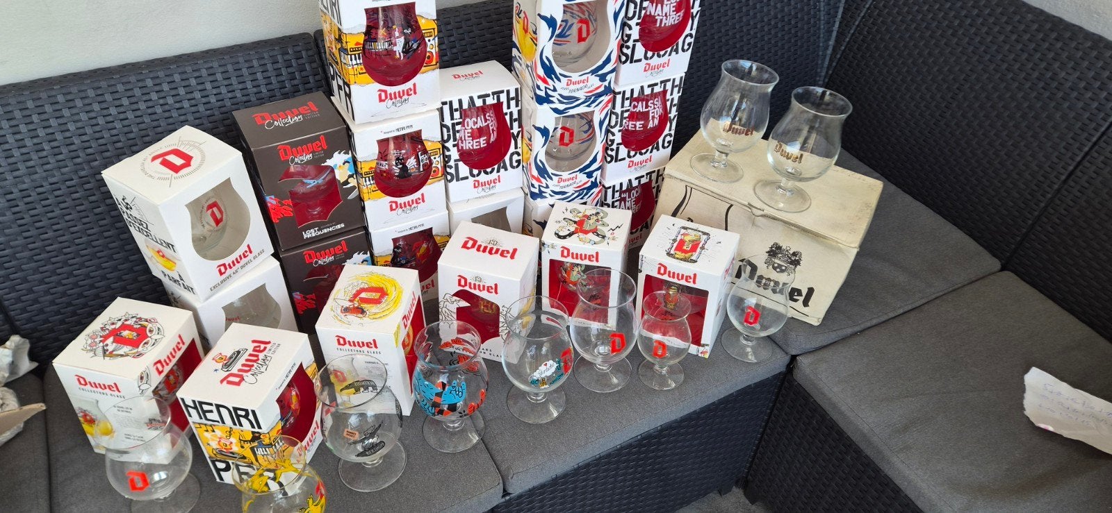 duvel  glazen, Ophalen of Verzenden