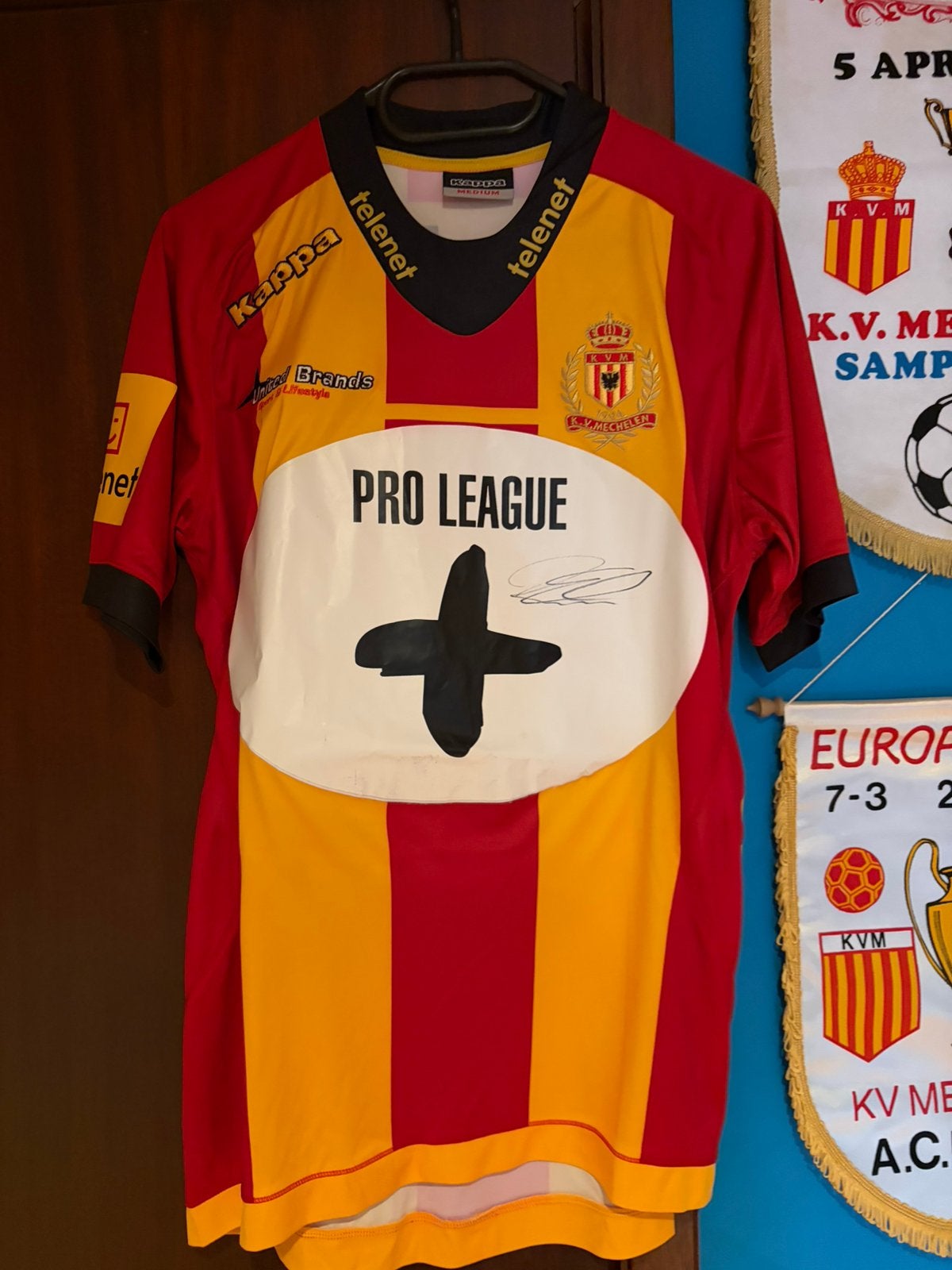 Matchworn KV Malines 2012-2013, Enlèvement ou Envoi
