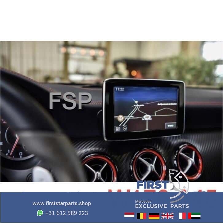 W176 A 45 AMG Comand online Garmin Navigatie Groot Scherm CD, -, Utilisé, -, -