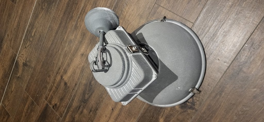 Mexlite Densi Hanglamp - Ø38cm - E27 - Grijs, Ophalen of Verzenden, Zo goed als nieuw, Glas, Industrie