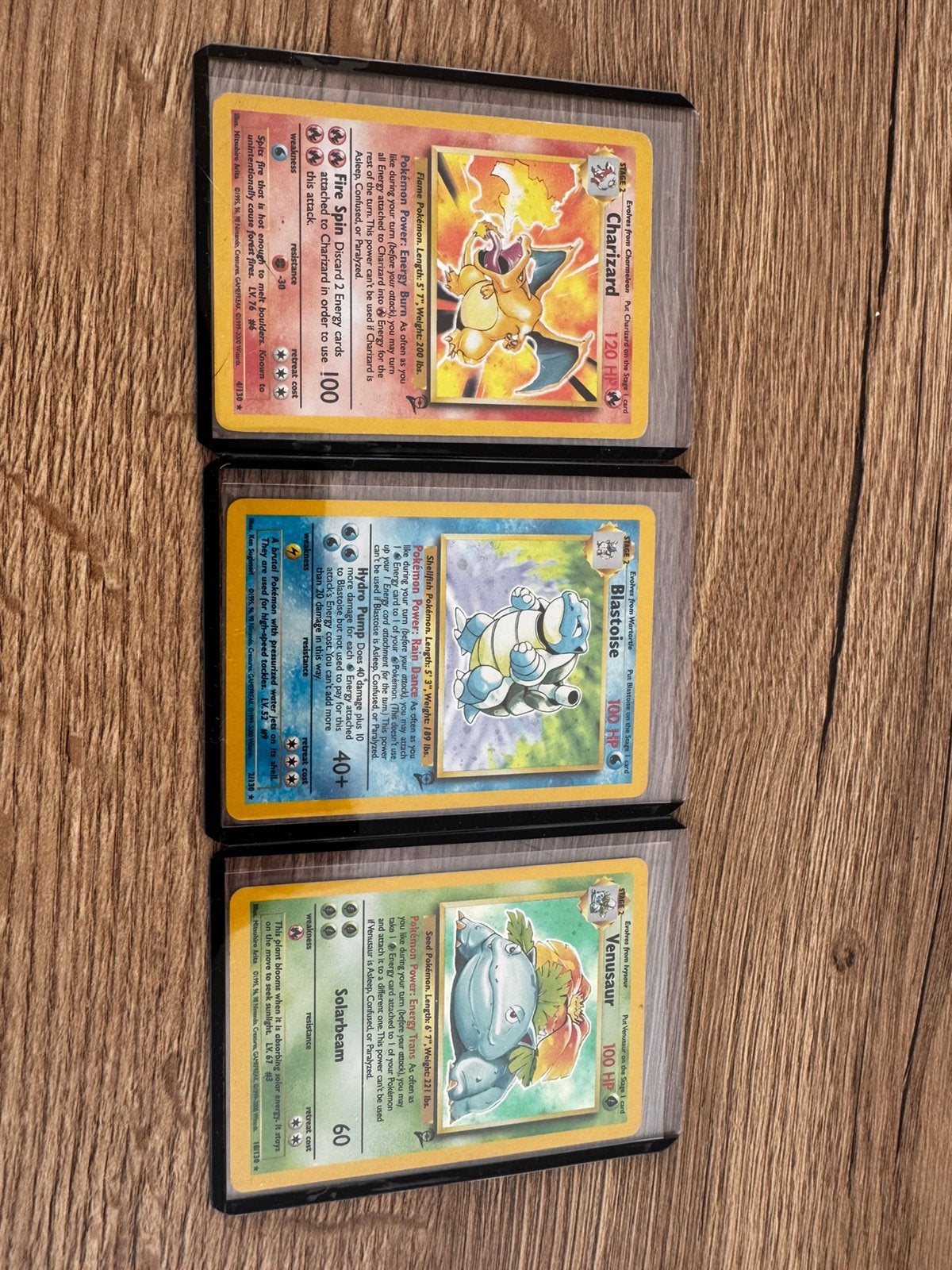 Base set 2 charizard blastoise venusaur, Enlèvement, Comme neuf