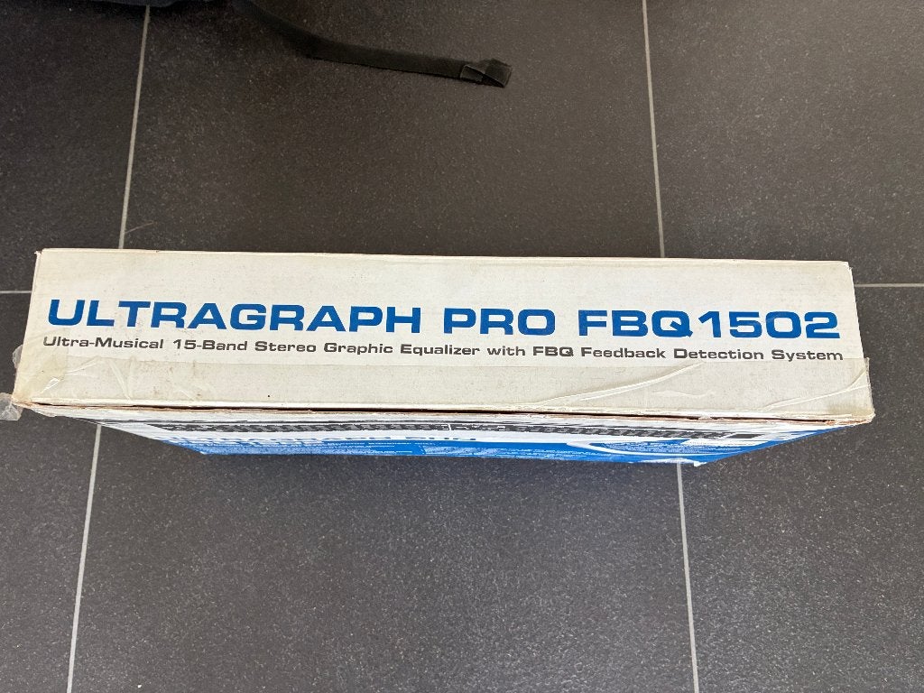 Behringer stereo equalizer Ultragraph Pro FBQ 1502, Musique & Instruments, Enlèvement, Utilisé, Equalizer ou Égaliseur