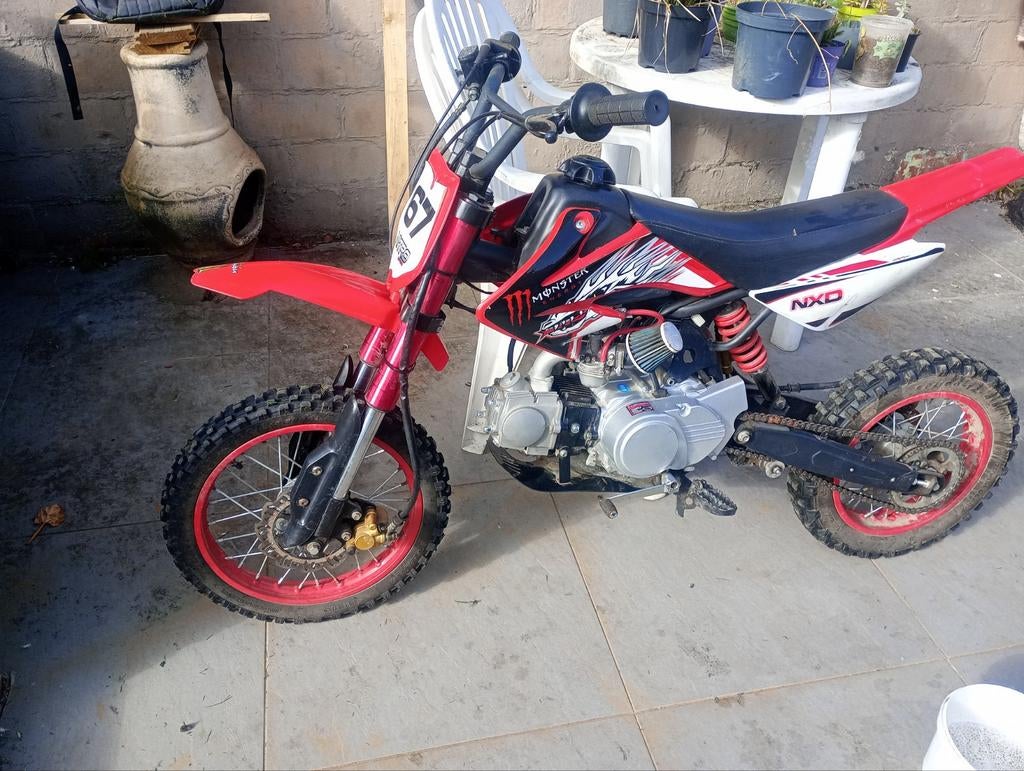 Pitbike 125cc met nieuwe motorblok, Ophalen, Pitbike
