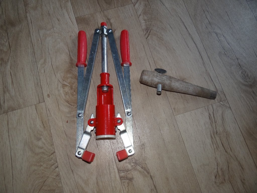 Kurkapparaat met 2 hefbomen, Ophalen of Verzenden