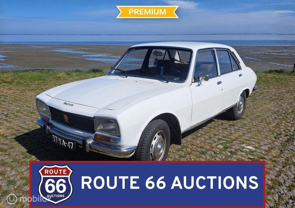 Peugeot 504 GL | 1976 | Route 66 Auctions, Autos, Achat, Entreprise, Boîte manuelle, Autre carrosserie