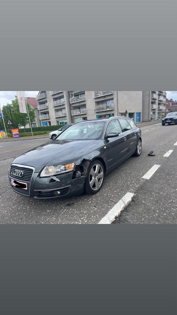 Audi a6 S Line, Autos, Audi, Cuir, Argent ou Gris, Achat, Boîte manuelle