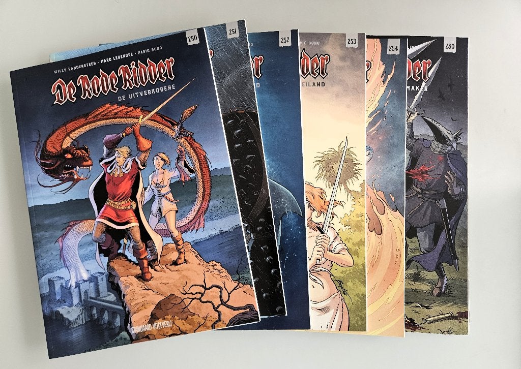 strips De Rode Ridder, Livres, BD, Enlèvement ou Envoi