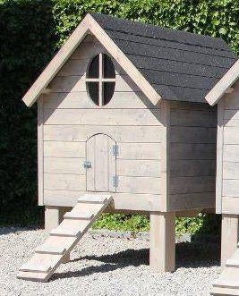 Kippenhok Cottage 3 deluxe, Dieren en Toebehoren, Pluimvee | Toebehoren, Nieuw, Kippenhok of Kippenren, Ophalen of Verzenden