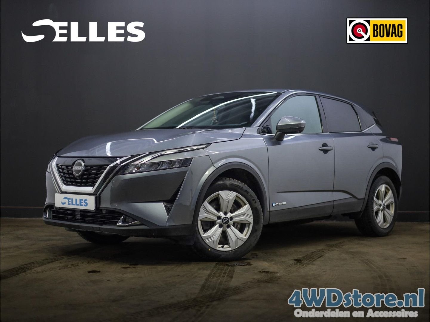 Nissan Qashqai 1.5 e-Power N-Connecta | 360 camera | Stuurwi, Automaat, Zwart, 2 kWh, Hybride Elektrisch/Benzine