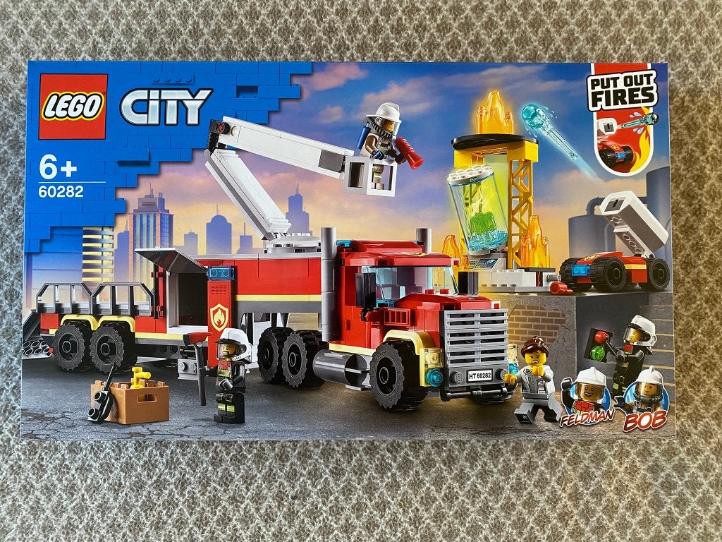 Lego City 60282 brandweerwagen, Neuf, City, Enlèvement ou Envoi, Lego