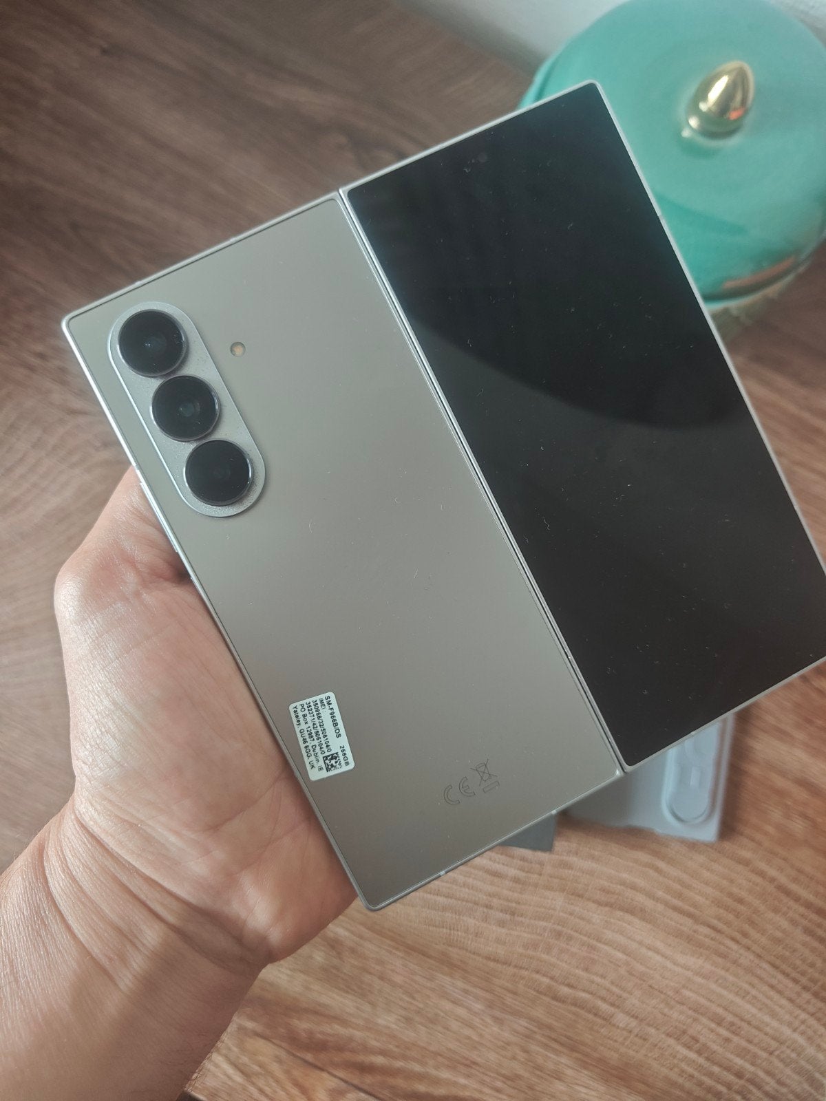 Samsung Zfold7 Grey Exchange comme le nouveau 17pro/promax, Enlèvement ou Envoi