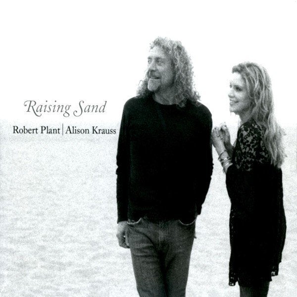ROBERT PLANT & ALISON KRAUSS "RAISING SAND", Cd's en Dvd's, Vinyl | Rock, Zo goed als nieuw, Dubbel-LP, Gatefold hoes, Poprock
