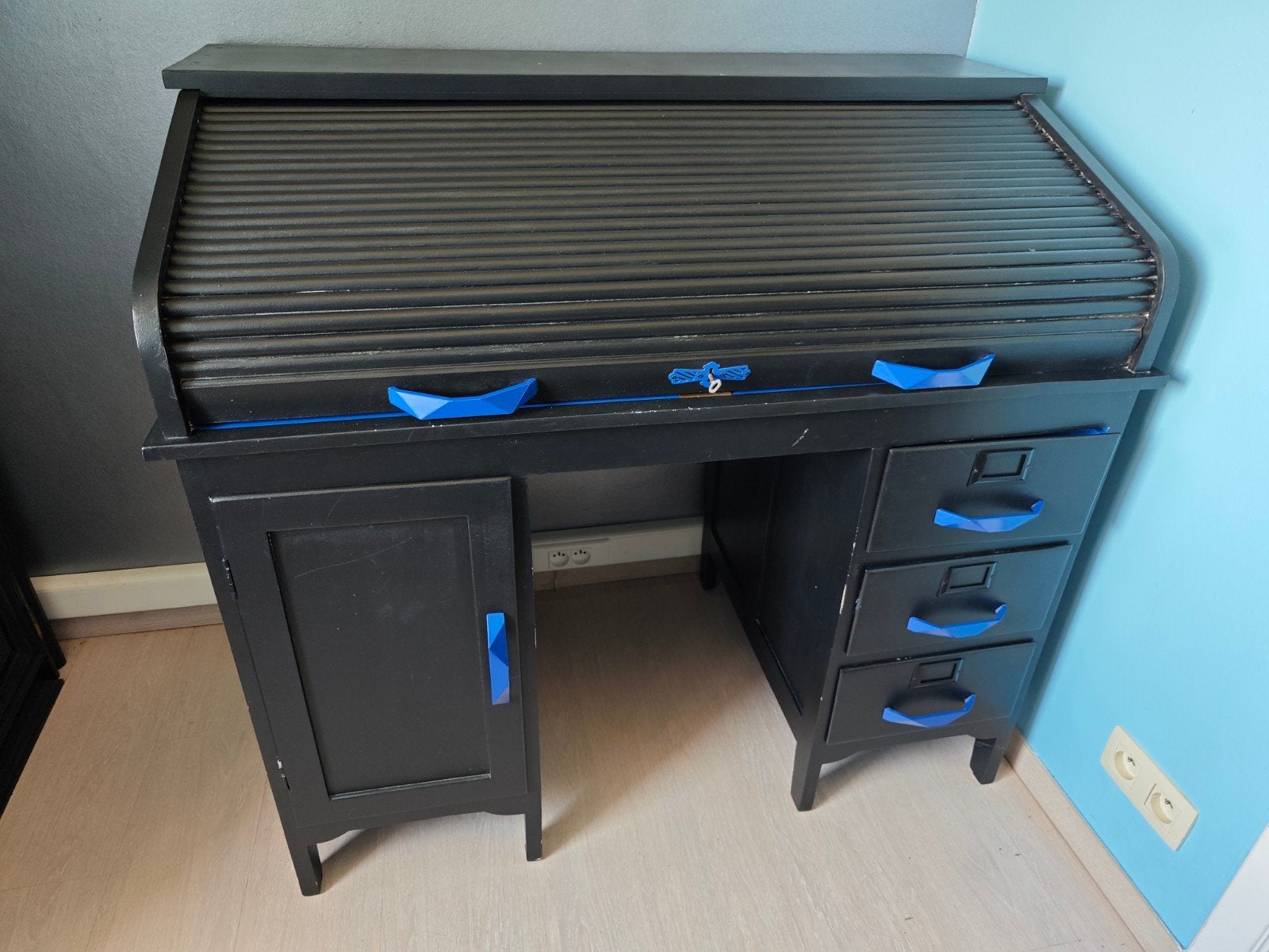 Gerestaureerde bureau set, Huis en Inrichting, Ophalen, Gebruikt