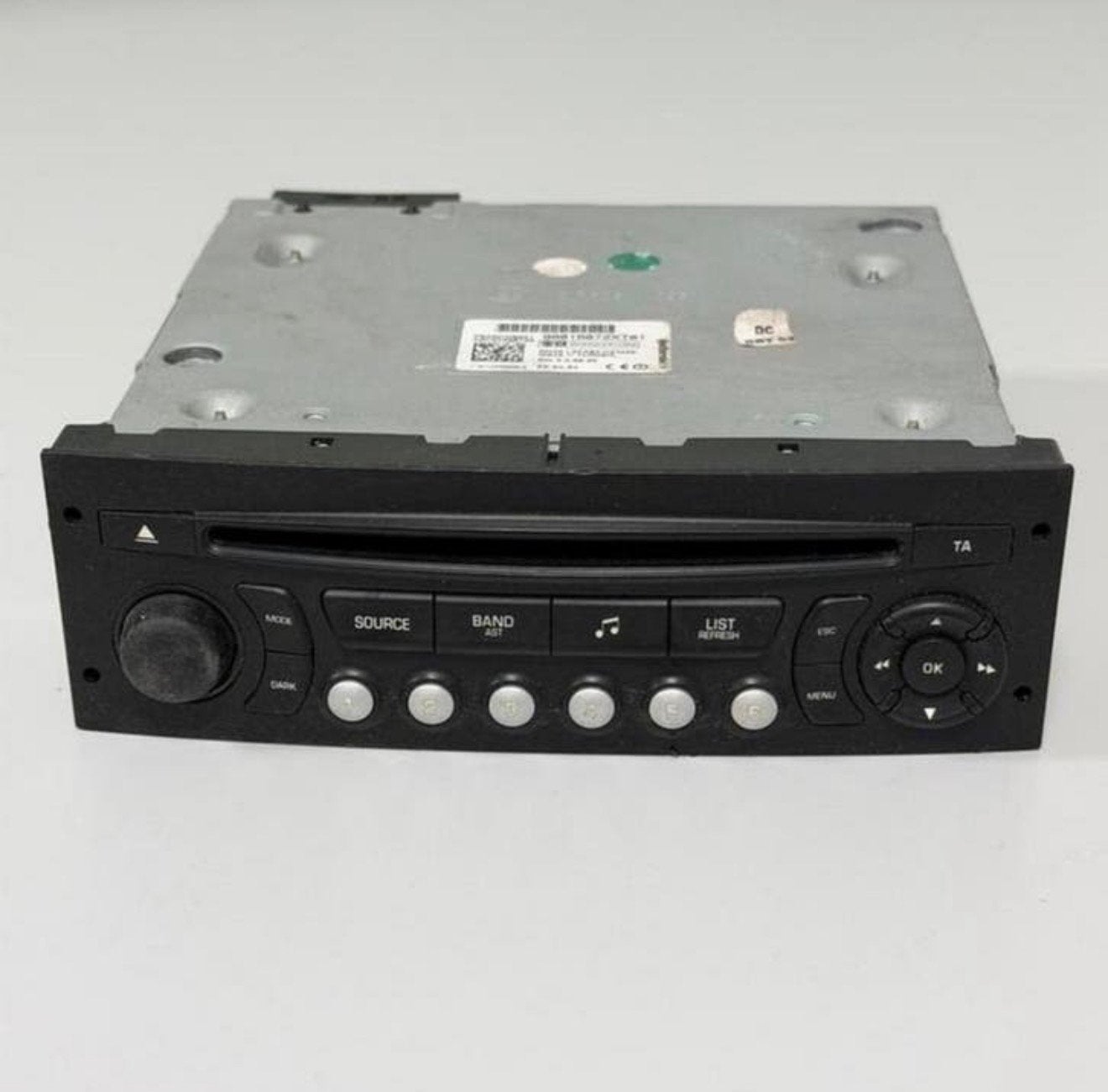 Autoradio PEUGEOT 3008 MK1 AVEC LECTEUR CD, OEM 98016072XT01, Autos : Divers, Autoradios, Enlèvement ou Envoi, Comme neuf