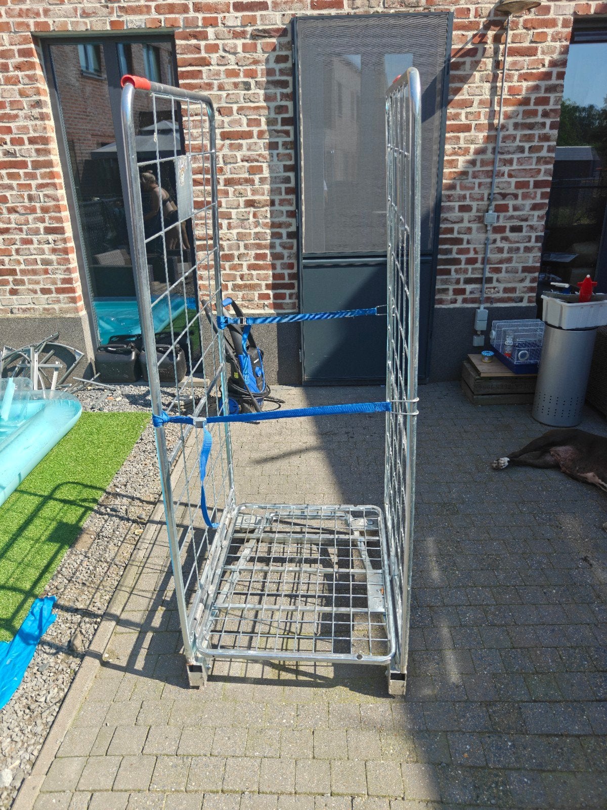 Movus rolcontainer / transportkar, Ophalen, Transportkar