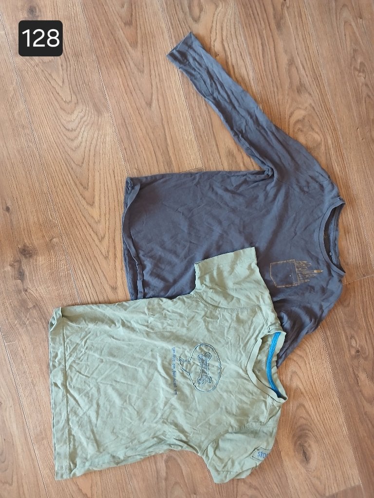 jongens T-shirts maat 128, Enfants & Bébés, Vêtements enfant | Taille 128, Enlèvement, Comme neuf, Garçon, Chemise ou À manches longues