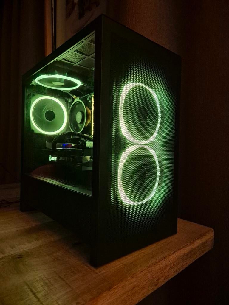 GAME PC NZXT R5 + RTX 3050 8 GB| 16 GB RAM | Wi-Fi/BT, Computers en Software, Ophalen, Nzxt, Zo goed als nieuw, Gaming