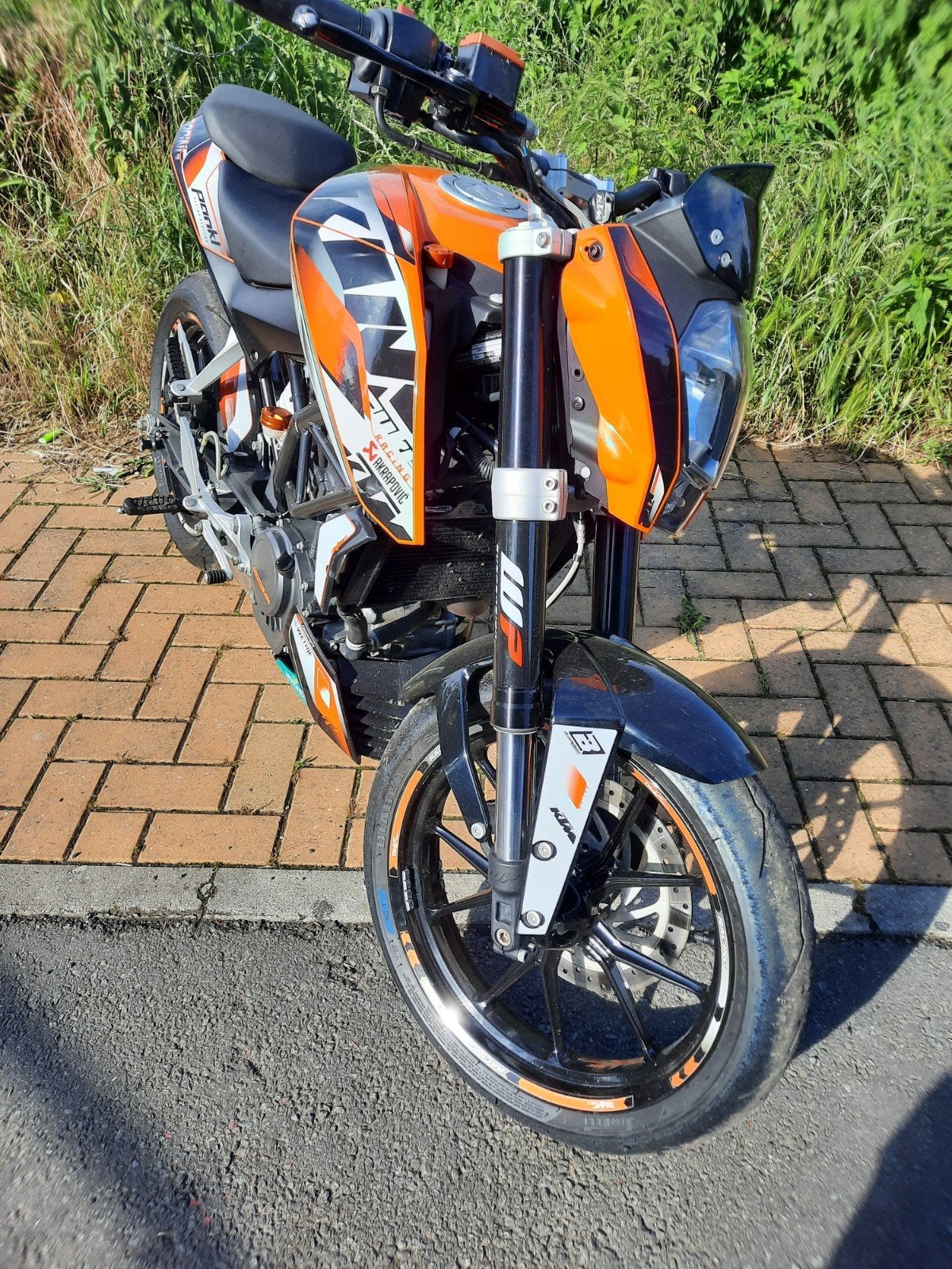 Ktm duke 200cc avec 6700km reel