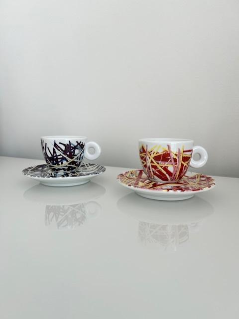 ILLY COLLECTION 1996 JAMES ROSENQUIST ESPRESSOKOPJES, Ophalen