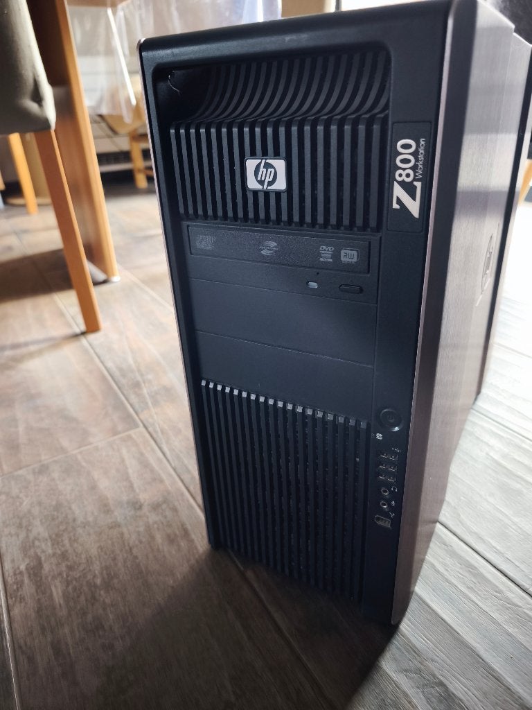 HP Z800 Workstation 96gb 2TB 2 Xeon 3Ghz, Computers en Software, Desktop Pc's, Zo goed als nieuw, 3 tot 4 Ghz, SSD, 64 GB of meer