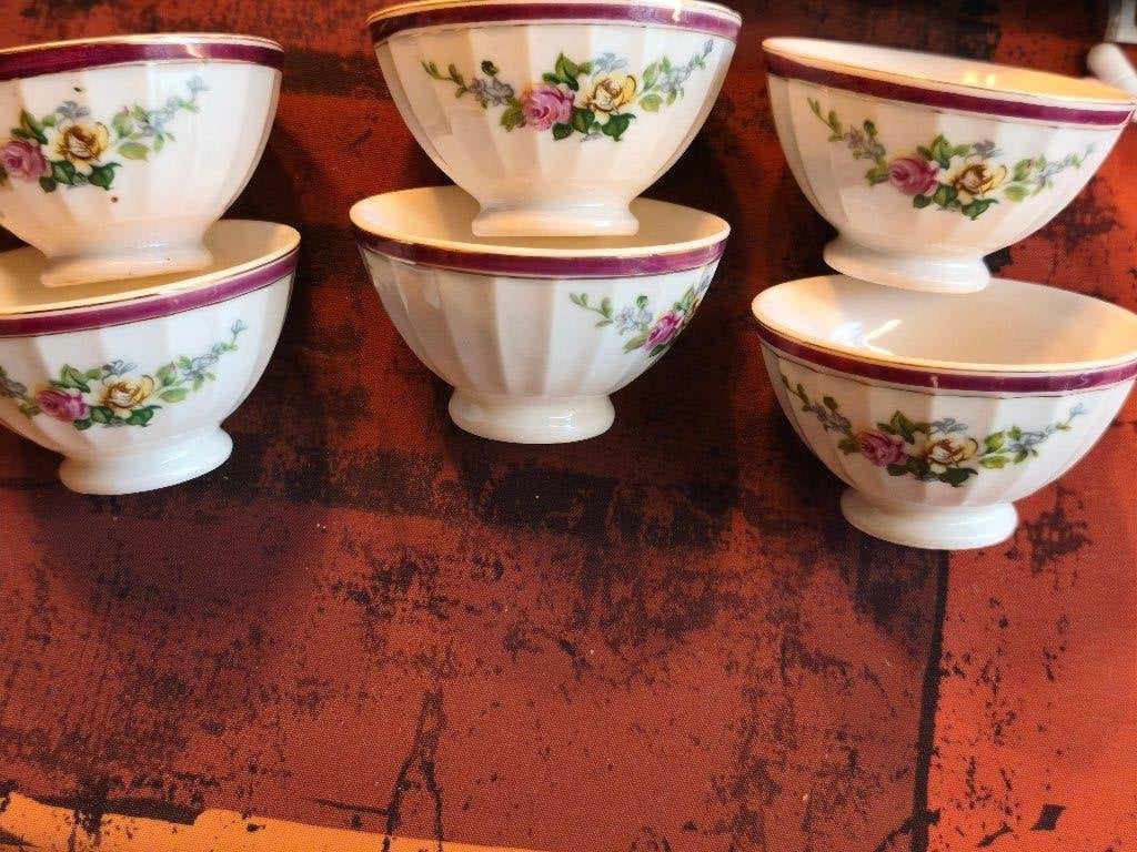 Chinese theekopjes 6 in totaal, Ophalen of Verzenden, Zo goed als nieuw, Porselein, Aziatisch