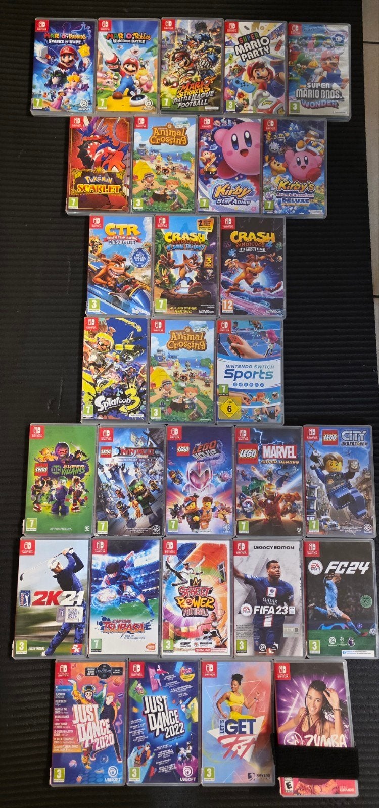 NINTENDO SWITCH SPELLETJES IN NIEUWSTAAT, Games en Spelcomputers, Games | Nintendo Switch, Sport, Ophalen of Verzenden