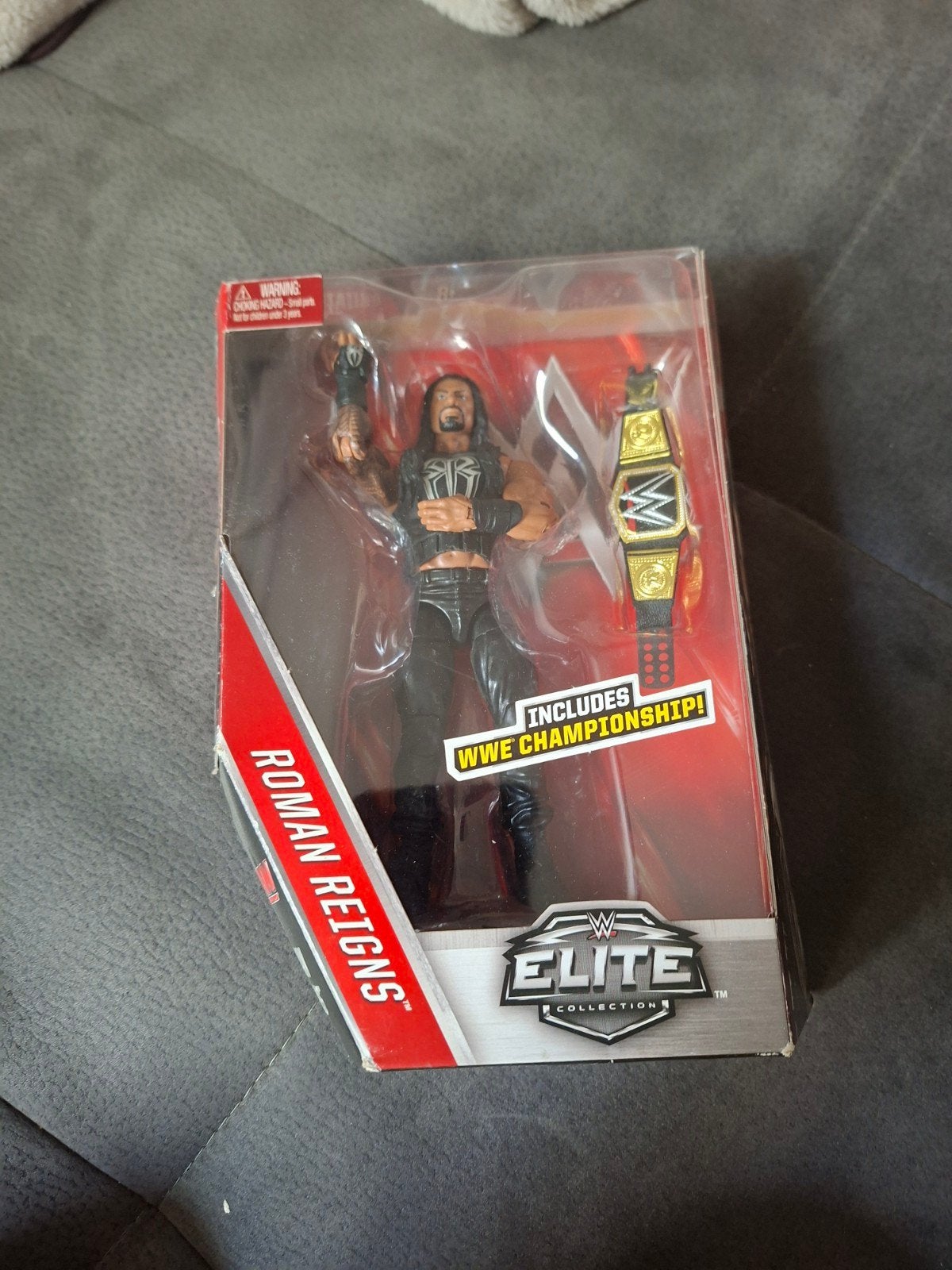 WWE Elite Series 45 - Roman Reigns Actiefiguur (Mattel) - Co, Verzamelen, Poppetjes en Figuurtjes, Ophalen of Verzenden, Gebruikt