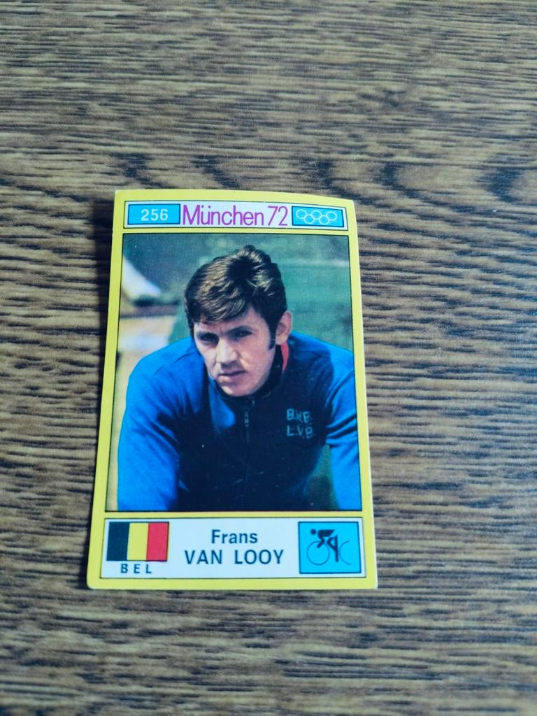 Panini sticker München 72 Frans Van Looy, Ophalen of Verzenden
