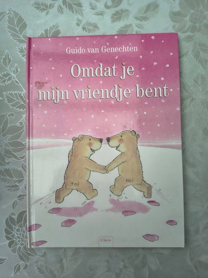 Guido van Genechten – Omdat je mijn vriendje bent -hardcover, Fictie algemeen, Jongen of Meisje, Guido Van Genechten, Ophalen of Verzenden